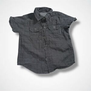 Calvin Klein Jeans Black Button Up Shirt